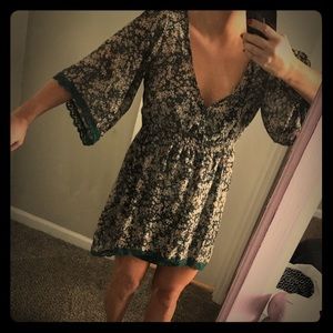 Floral Bell Sleeve Dress